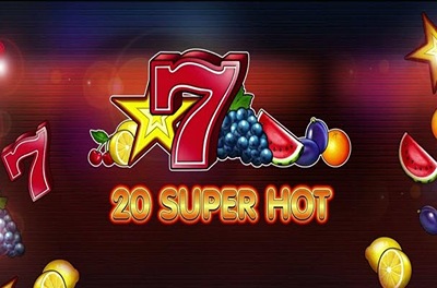 20 super hot slot logo