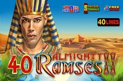 40 almighty ramses 2 slot logo