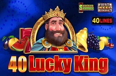 40 lucky king slot logo