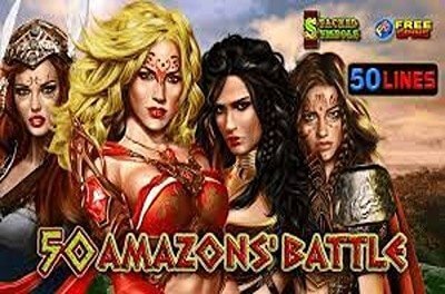 50 amazons battle slot logo