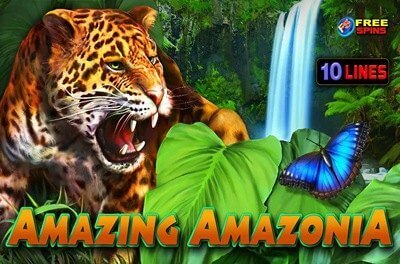 amazing amazonia slot logo