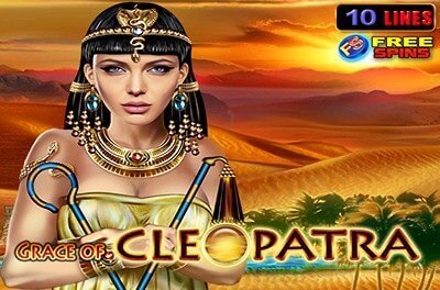 grace of cleopatra slot logo