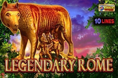 legendary rome slot logo