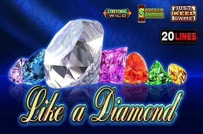 like a diamond slot logo