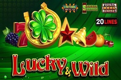 lucky wild slot logo