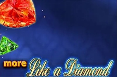 more like a diamond slot logo