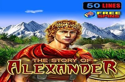 the story of alexander slot logo