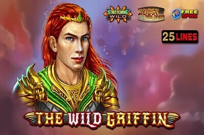 the wild griffin slot logo