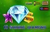10 shining diamond slot logo
