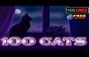 100 cats slot logo