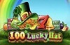 100 lucky hat slot logo
