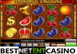 Shining crown slot