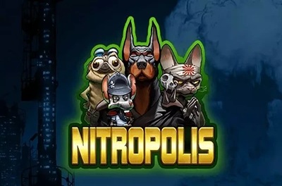 nitropolis slot logo