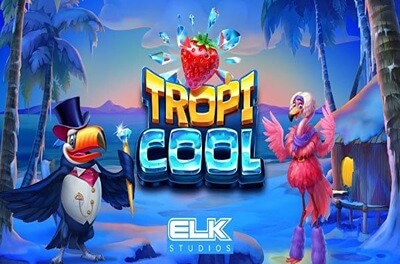 tropicool slot logo