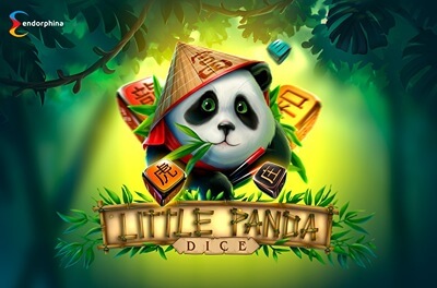 little panda dice slot logo