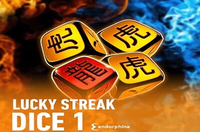 lucky streak dice 1 slot logo