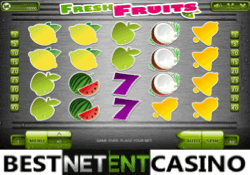 Juega gratis a la máquina tragamonedas Fresh Fruits