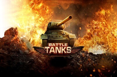 battle tanks slot logo