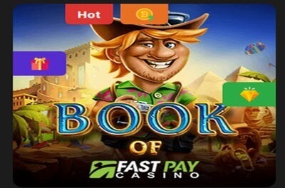 book of fastpay slot logo