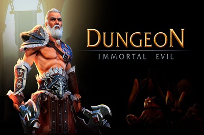 dungeon immortal evil slot logo