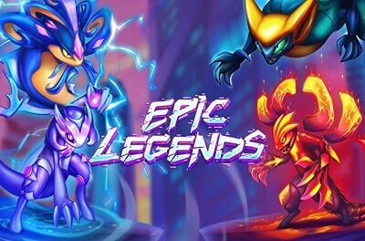 epic legends slot logo