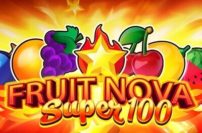 fruit super nova 100 slot logo