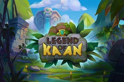 legend of kaan slot logo