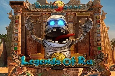 legends of ra slot logo