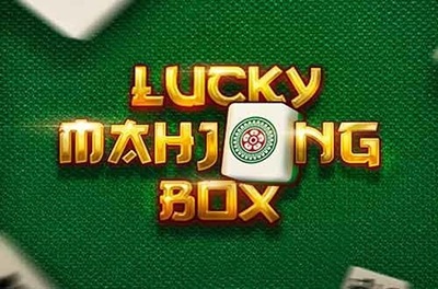 lucky mahjong box slot logo