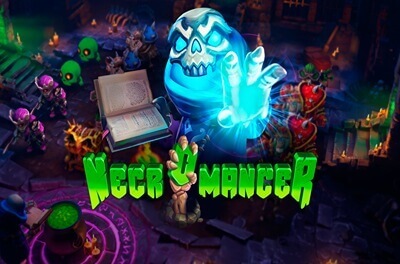 necromancer slot logo