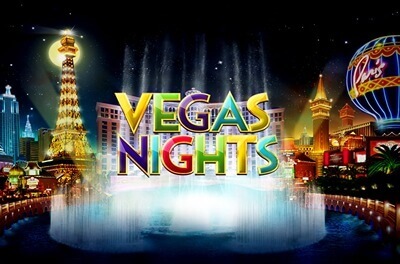 vegas nights slot logo