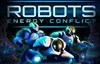 robots energy conflict slot logo