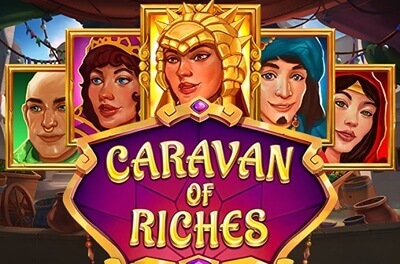 caravan of riches slot logo