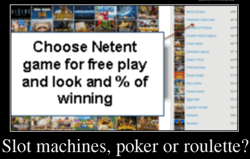 Hva bør du velge; spilleautomater, poker eller roulette?