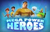 mega power heroes slot logo