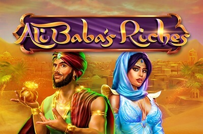 ali babas riches slot logo