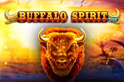 buffalo spirit dice slot logo