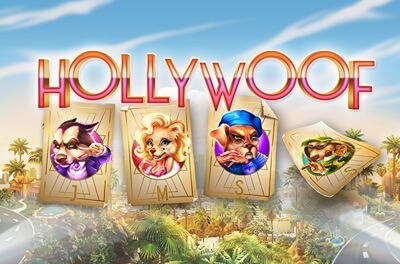 hollywoof slot logo