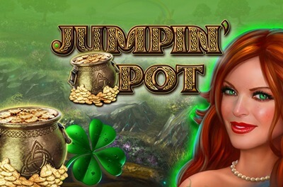 jumpin pot slot logo