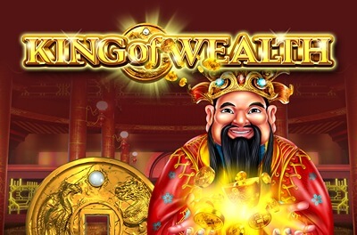 king of wealth slot logo