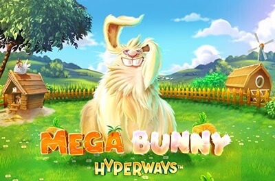 mega bunny hyperways slot logo