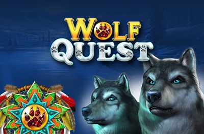 wolf quest slot logo