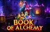 book of alchemy slot logo