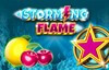 storming flame slot logo