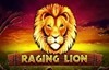 raging lion slot logo