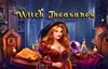 witch treasures slot logo