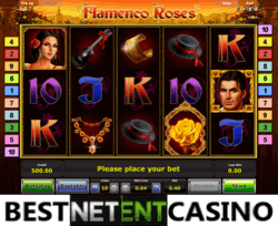 Flamenco Roses slot by Novomatic