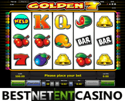 Golden 7s slot by Novomatic