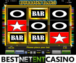 Bullion Bars slot by Novomatic