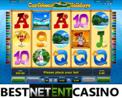 Caribbean Holidays slot by Novomatic